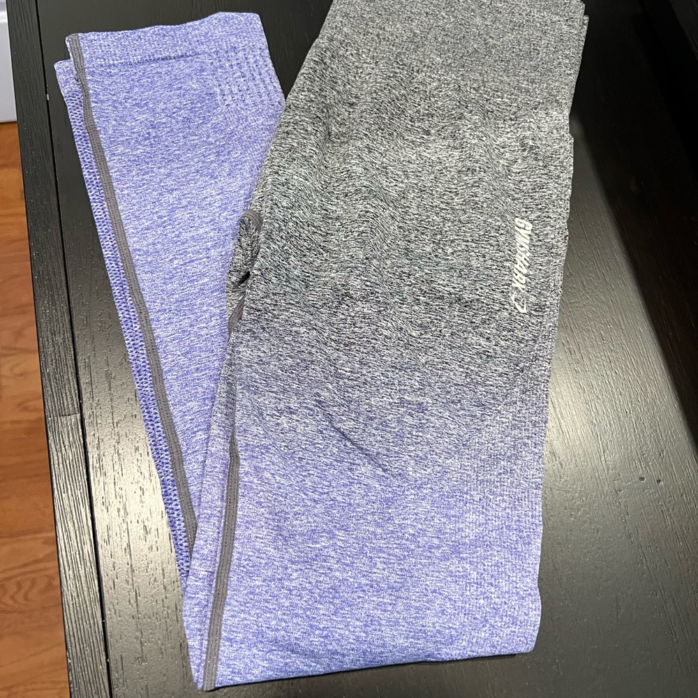 Gymshark blue/gray ombre seamless. Size m.